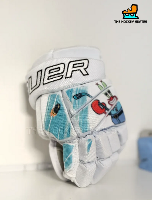 Bauer Mr. Krabs Custom Hockey Gloves