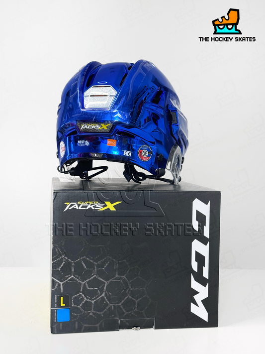 CCM SUPER TACKS X-ROYAL CHROME-VANCOUVER CANUCKS