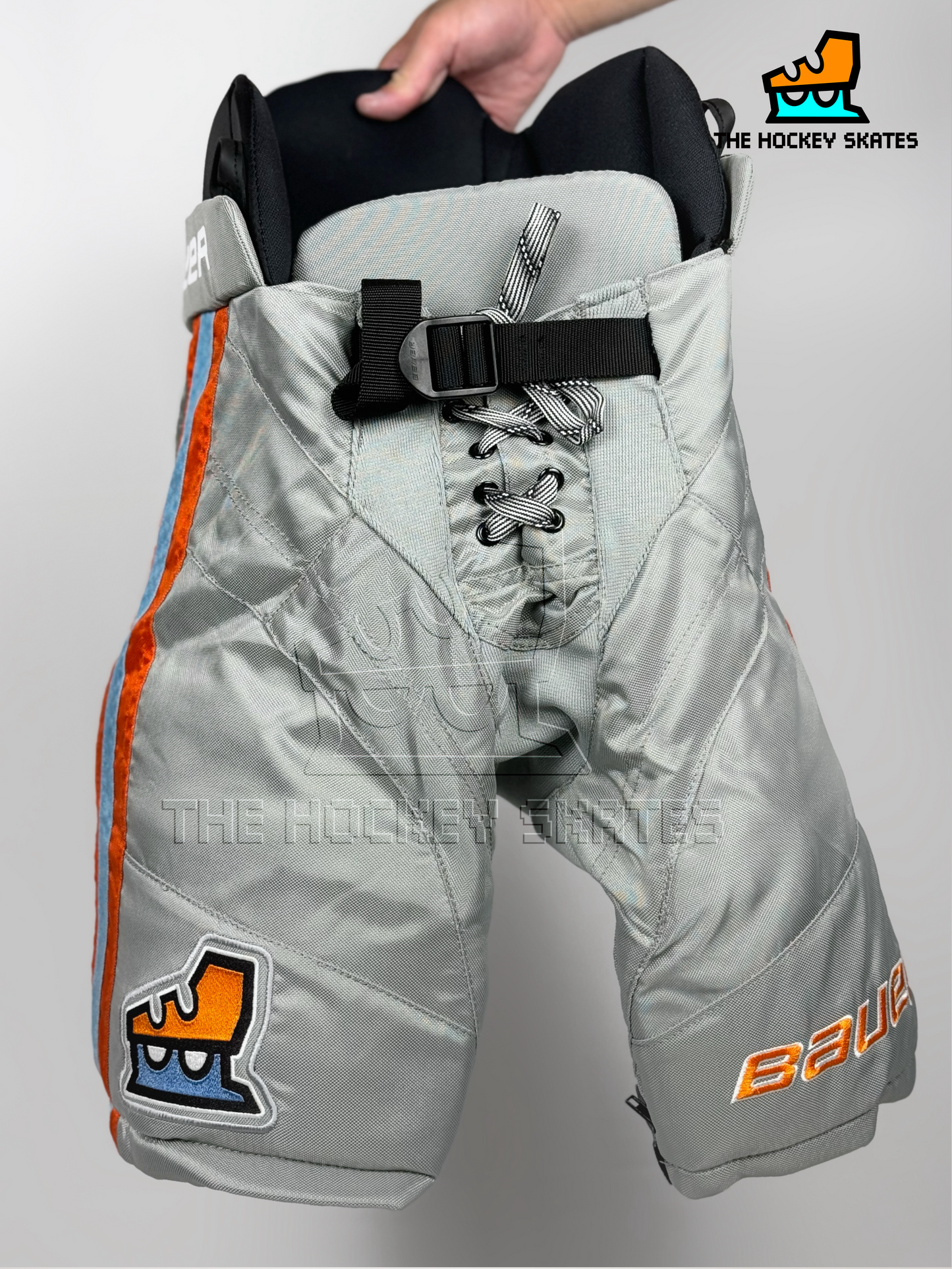 Bauer Hockey Pants-Silver
