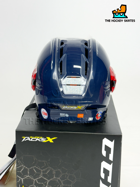 CCM Super Tacks X-Red and Navy