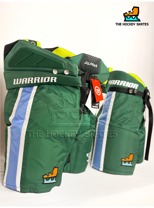 Warrior Alpha Pro Hockey Pants- Forest Green