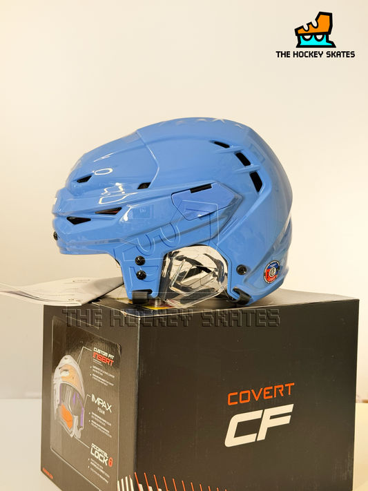 Warrior Covert Hockey Helmet-Baby Blue
