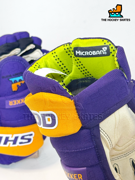 S25 Sherwood Morph Hockey Glove-Junior-LA Kings Purple