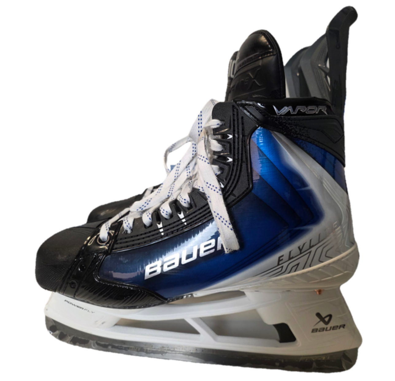 Bauer Vapor Flylite-Pro Stock-Like New-Blue (Size 10)