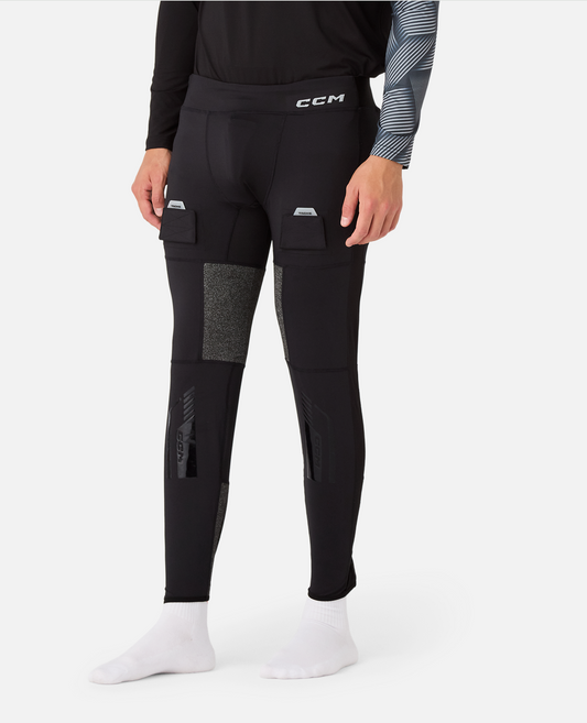 CCM Tacks Pro Cut Protection Baselayer Pant with Jock Junior