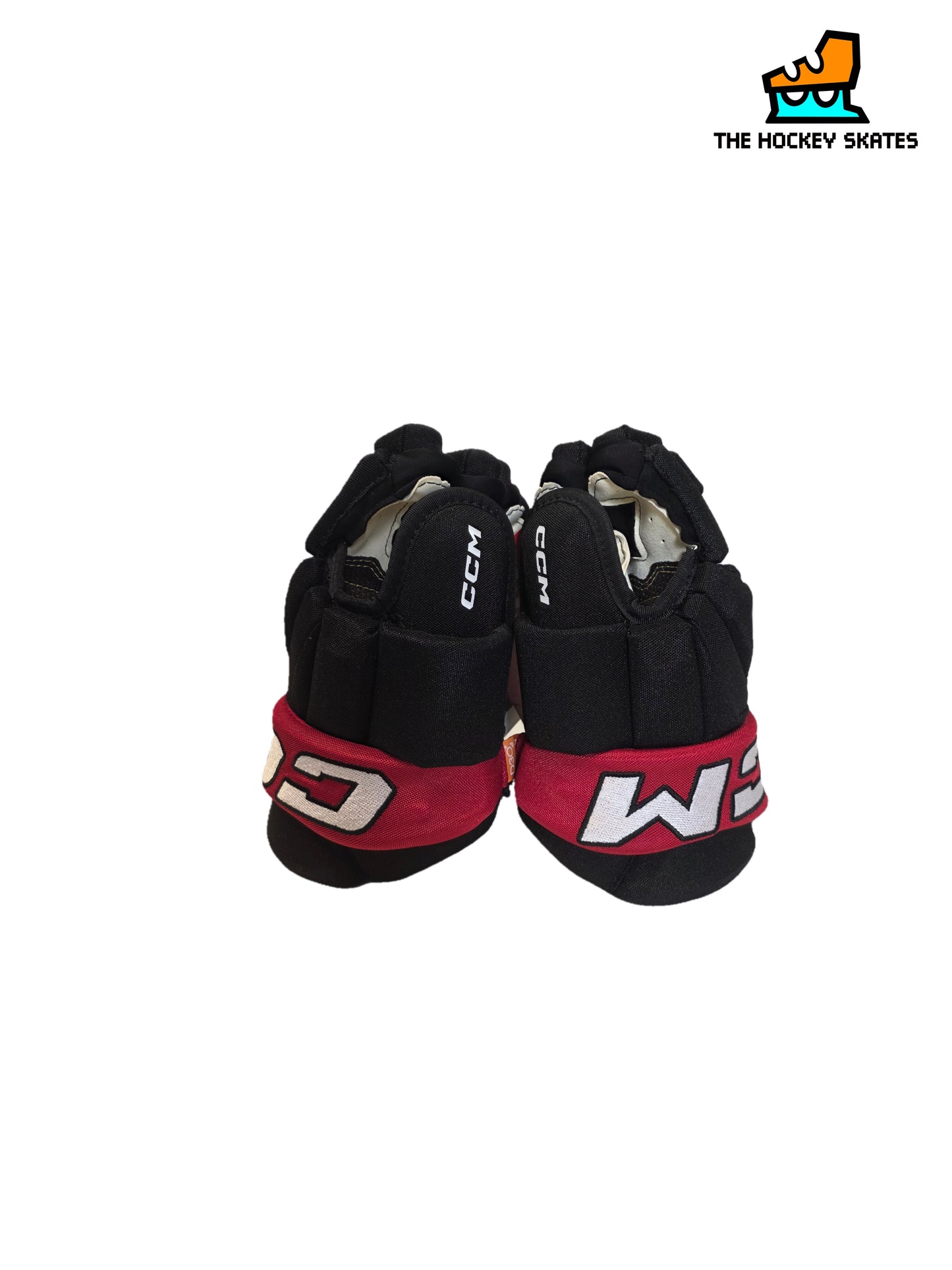 CCM HG95T Junior Hockey Gloves-Custom-Black/Red/White