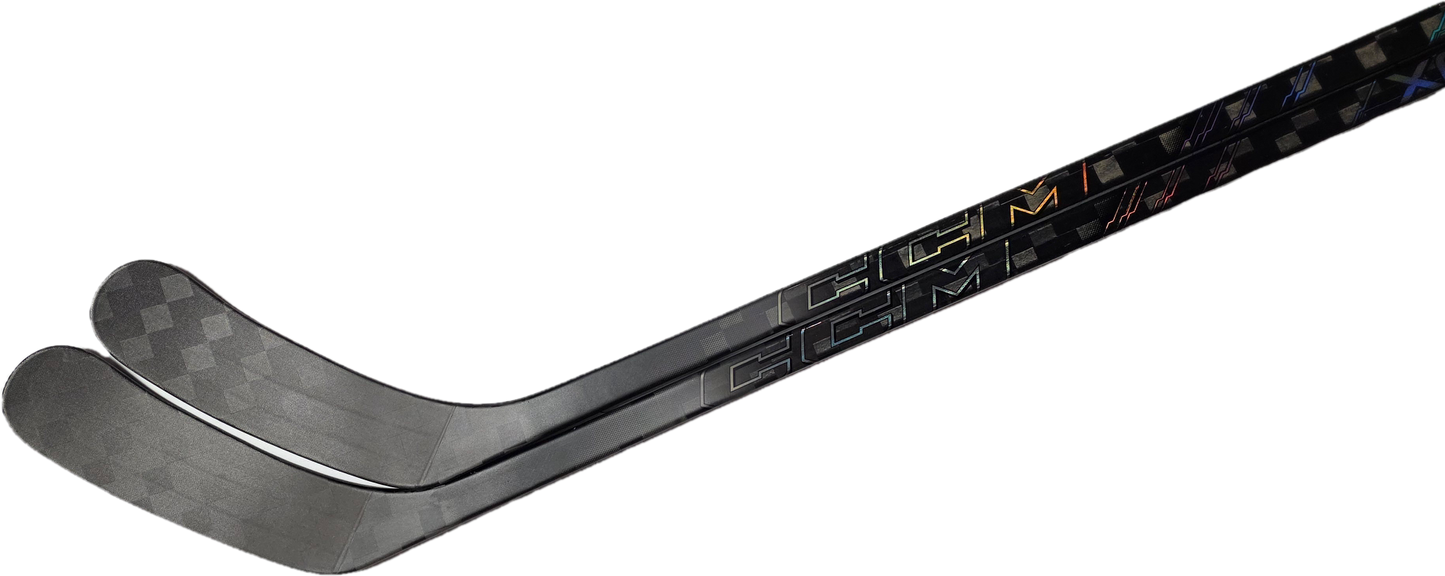 CCM XF Ghost Hockey Stick-RH-P90TM-90 Flex-Black