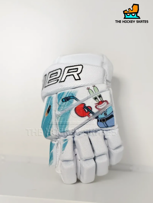 Bauer Mr. Krabs Custom Hockey Gloves