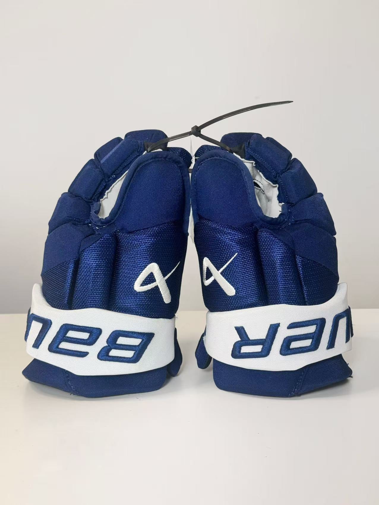 Bauer Vapor Hyperlite Hockey Gloves-Leafs-Custom