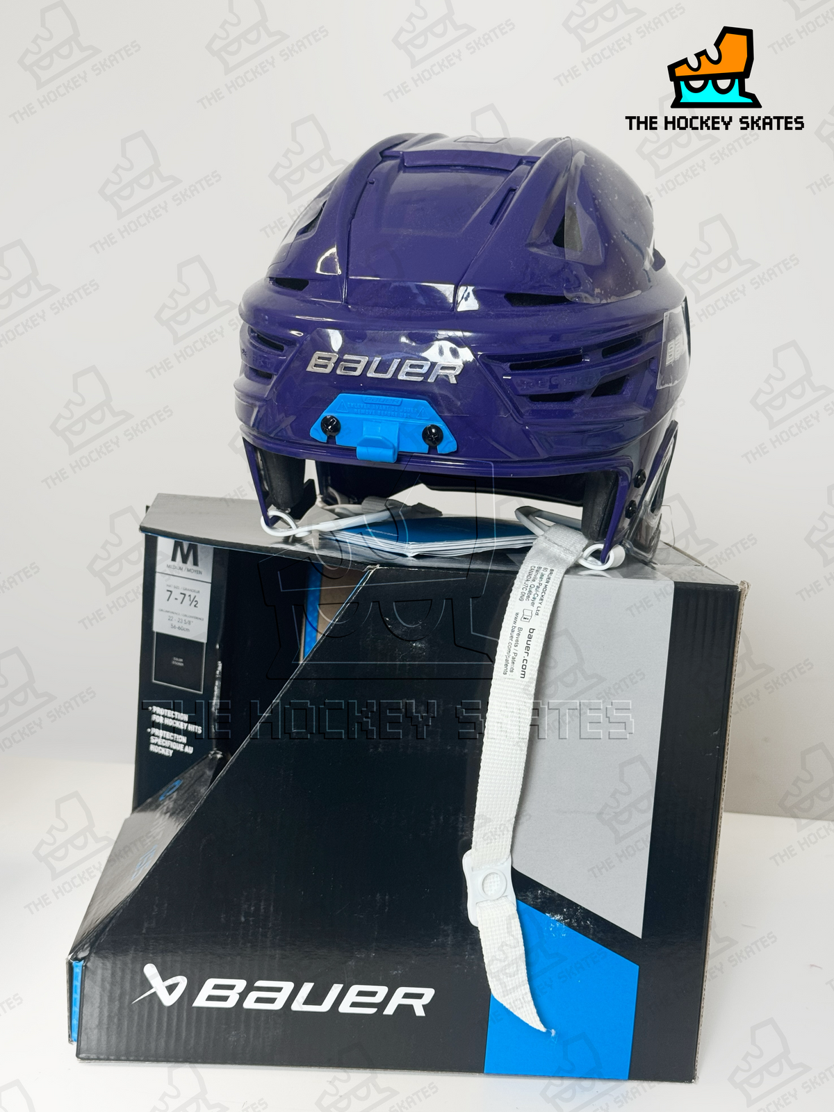 Bauer Re-Akt 155 Hockey Helmet-Purple
