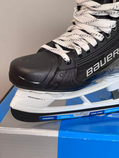 BAUER VAPOR HYPERLITE2 INTERMEDIATE SKATES WITH FLY-TI STEEL