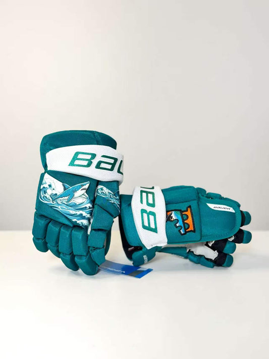 Bauer "Shark" Custom Hockey Gloves