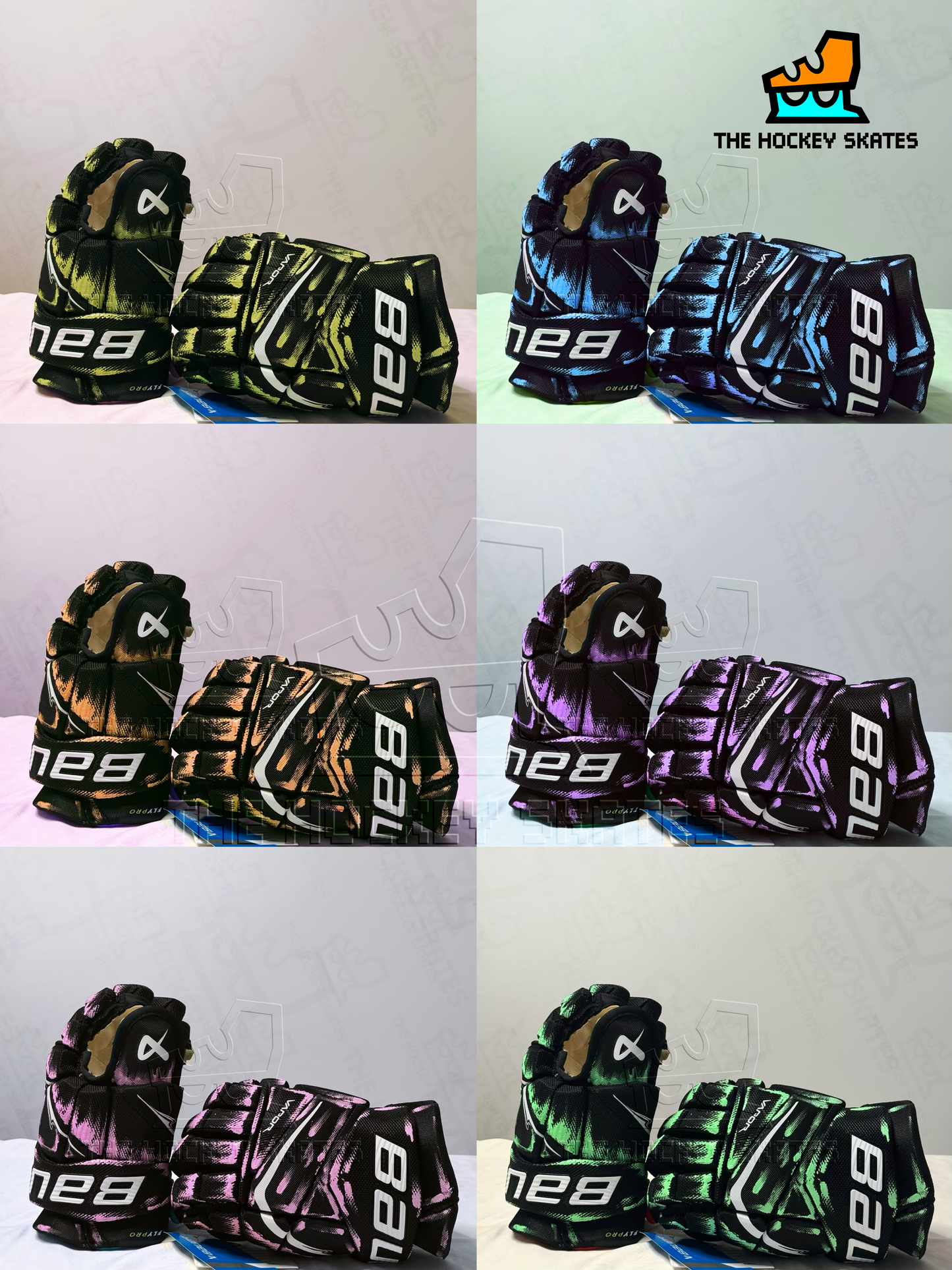 BAUER VAPOR FLYPRO GLOVE-S25-Bauer Galaxy Custom Gloves