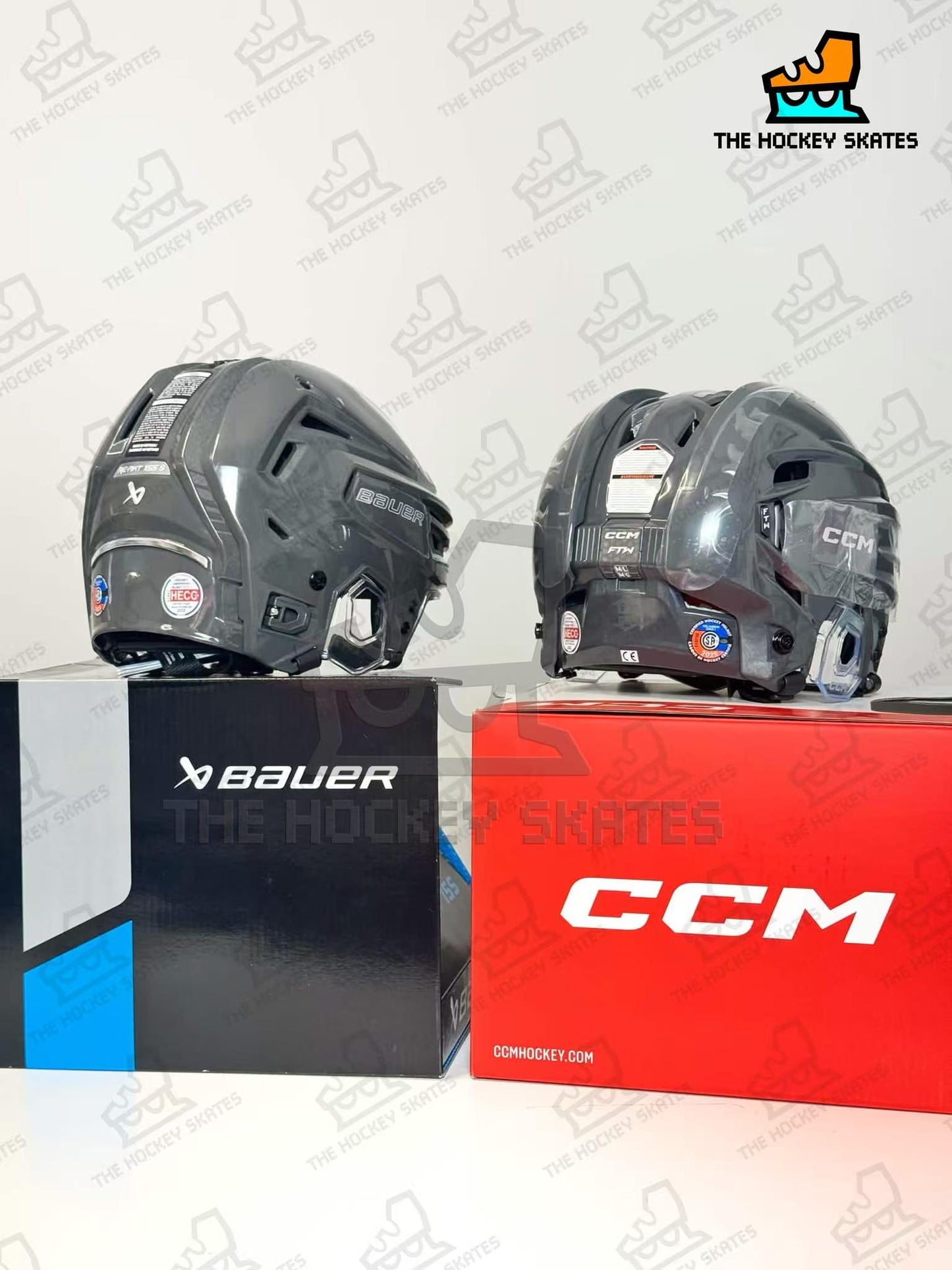 CCM JetSpeed FTW Pro Hockey Helmet - Grey | Women's Specific Pro Protection