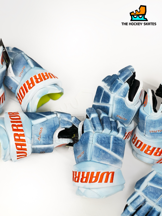 Warrior Hockey Gloves-Jeans