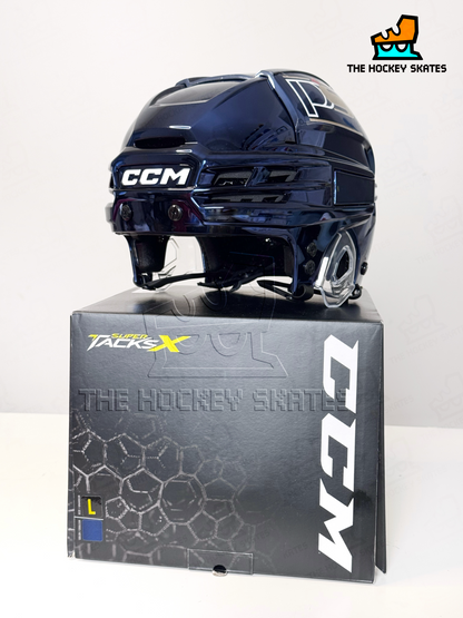 CCM Super Tacks X-Navy Chrome