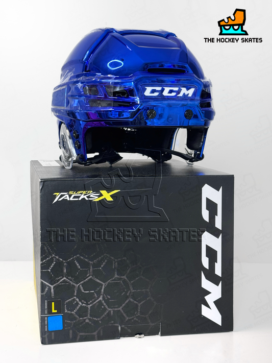 CCM SUPER TACKS X-ROYAL CHROME-VANCOUVER CANUCKS
