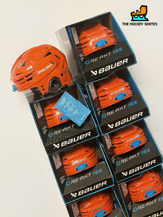 Bauer Re-Akt 155 Orange Hockey Helmet