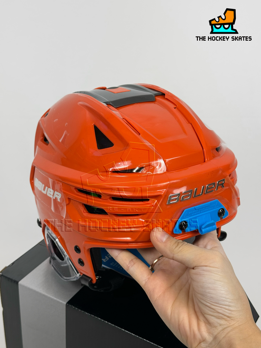 Bauer Re-akt 155s Helmet-Orange and Grey