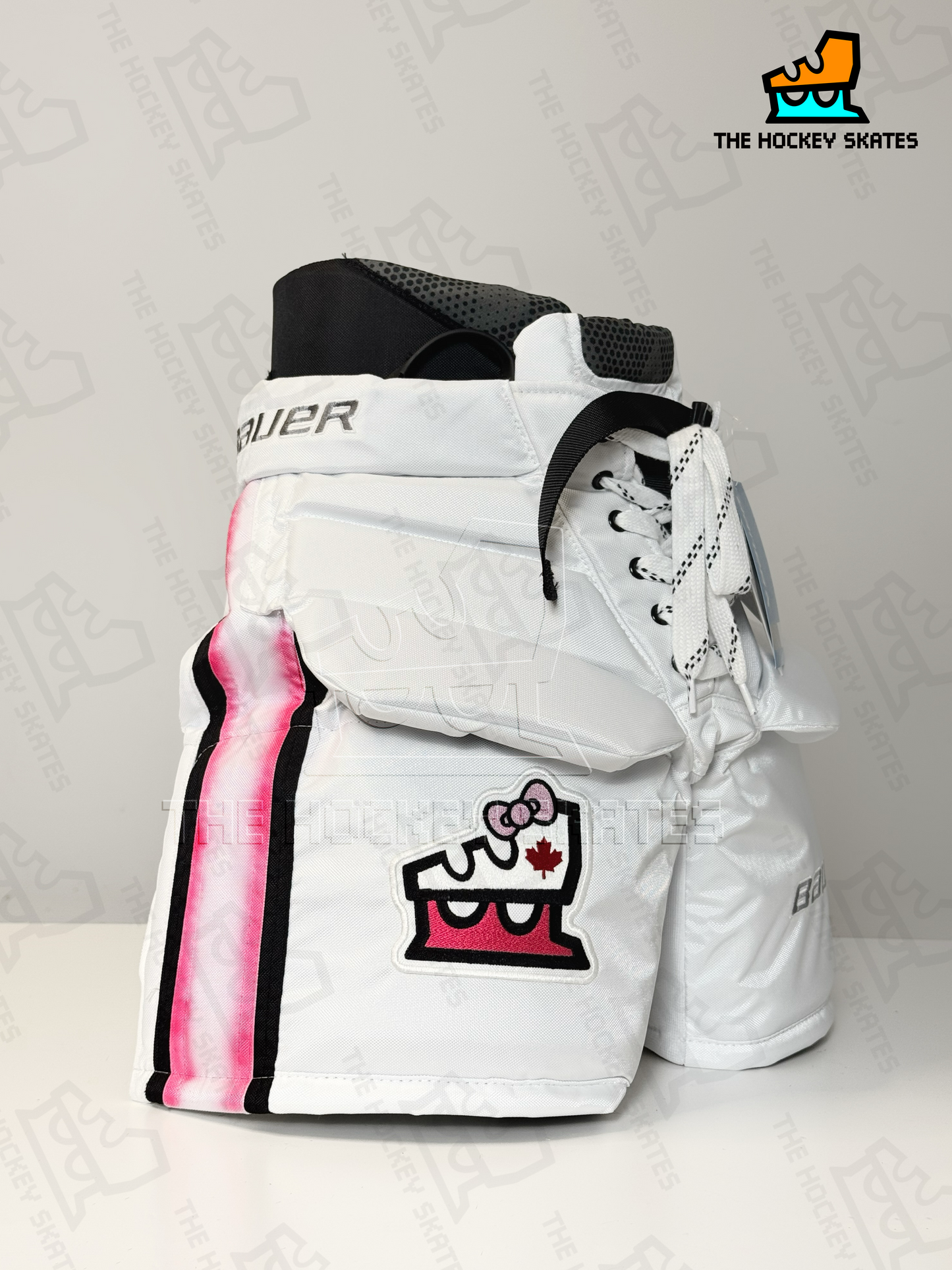 "Hockey For Girl" Themed Bauer Custom Hockey Goalie Pants
