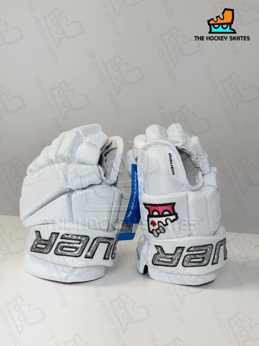 "Hockey For All" Themed Bauer Custom Hockey Gloves