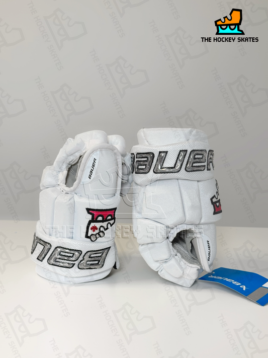 "Hockey For All" Themed Bauer Custom Hockey Gloves