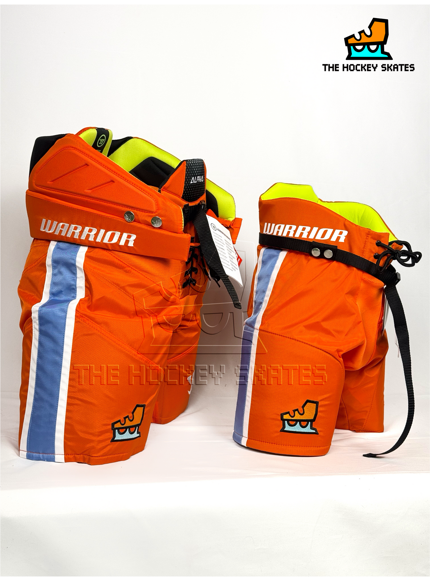 Warrior Alpha Pro Hockey Pants-Orange