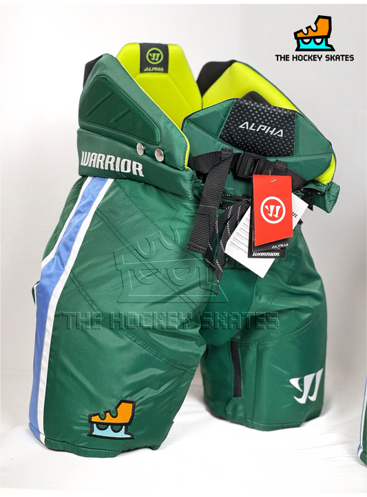 Warrior Alpha Pro Hockey Pants- Forest Green