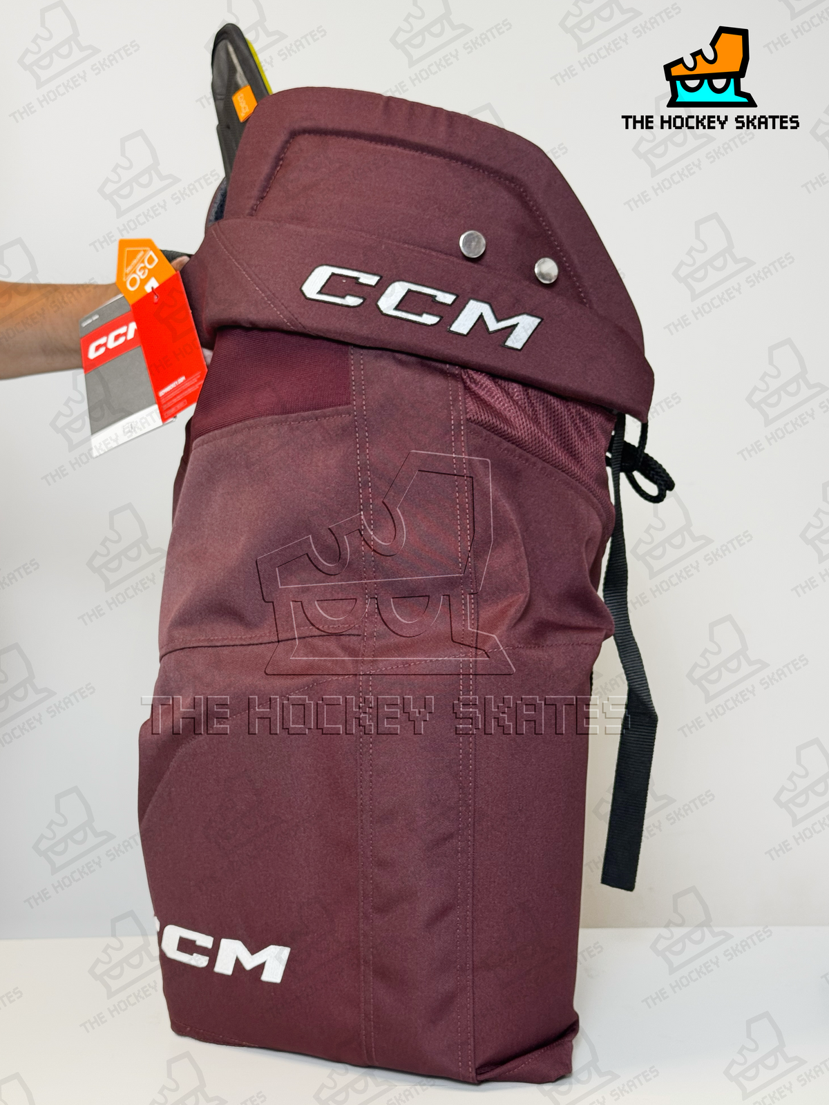 Maroon-CCM HPTK Hockey Pant