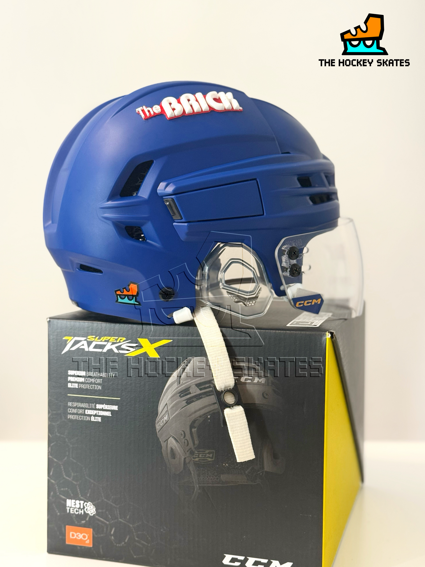 CCM Super Tacks X-Matte Blue-EOK