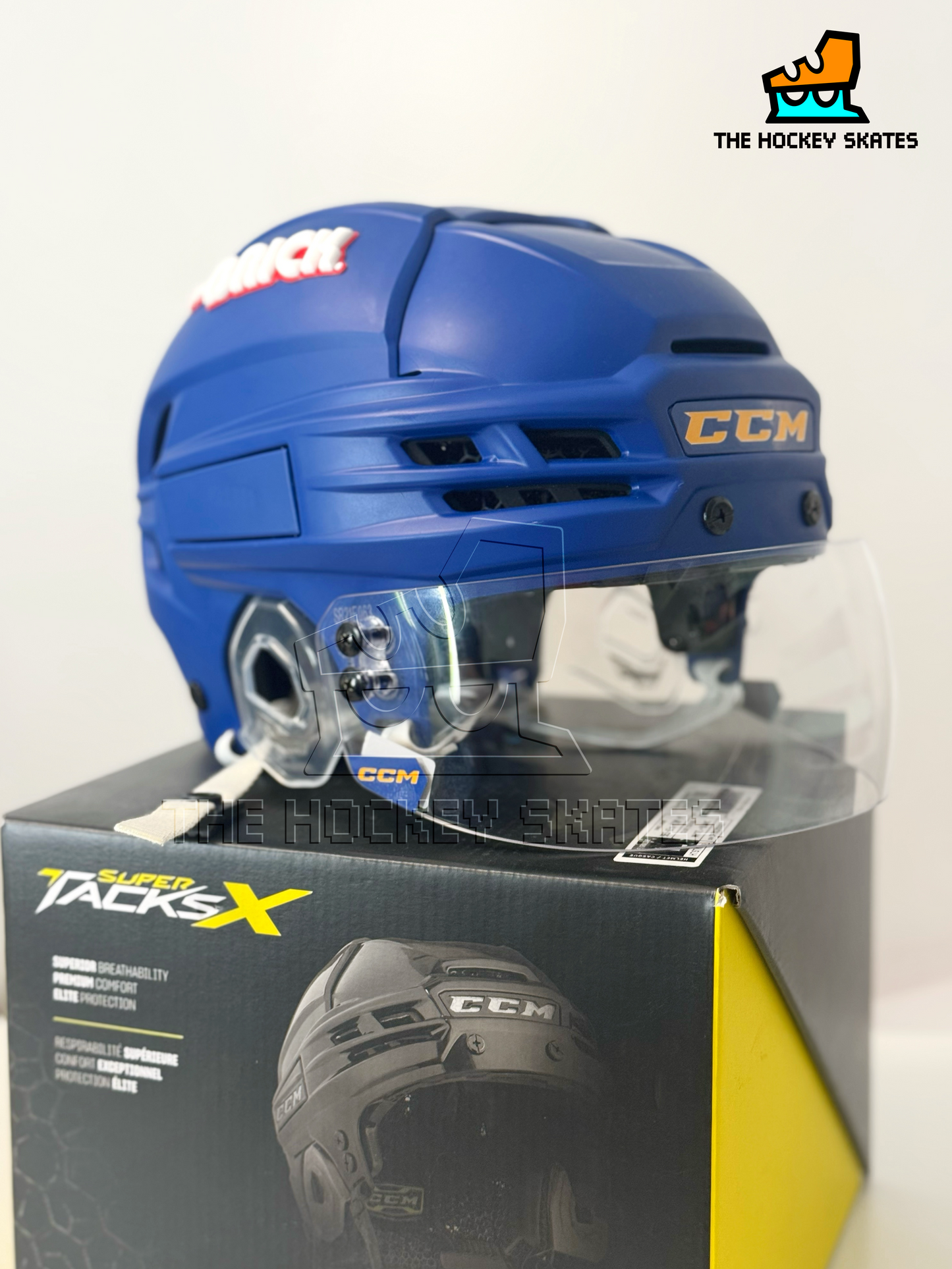 CCM Super Tacks X-Matte Blue-EOK