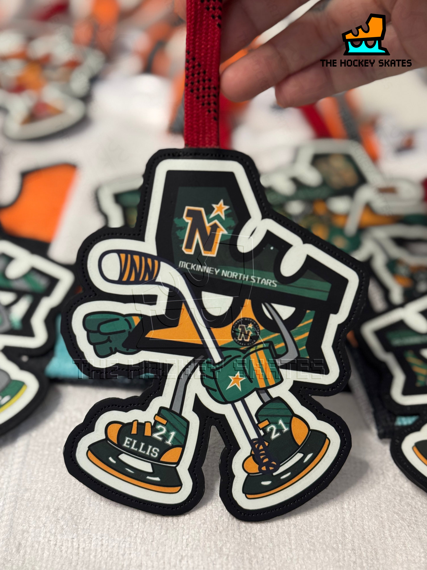 "Hockey Player" Hockey Bag Tag- EXCLUSIVE
