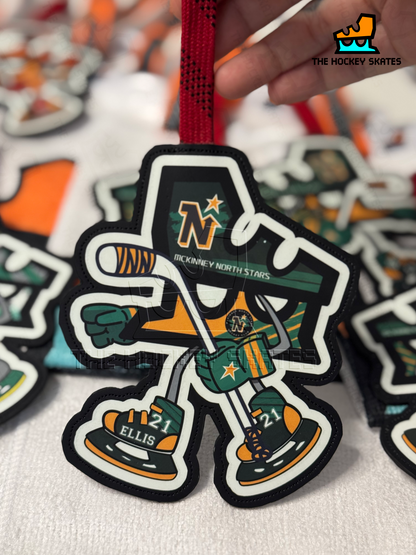 "Hockey Player" Hockey Bag Tag- EXCLUSIVE