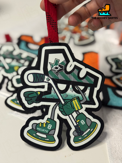 "Hockey Player" Hockey Bag Tag- EXCLUSIVE