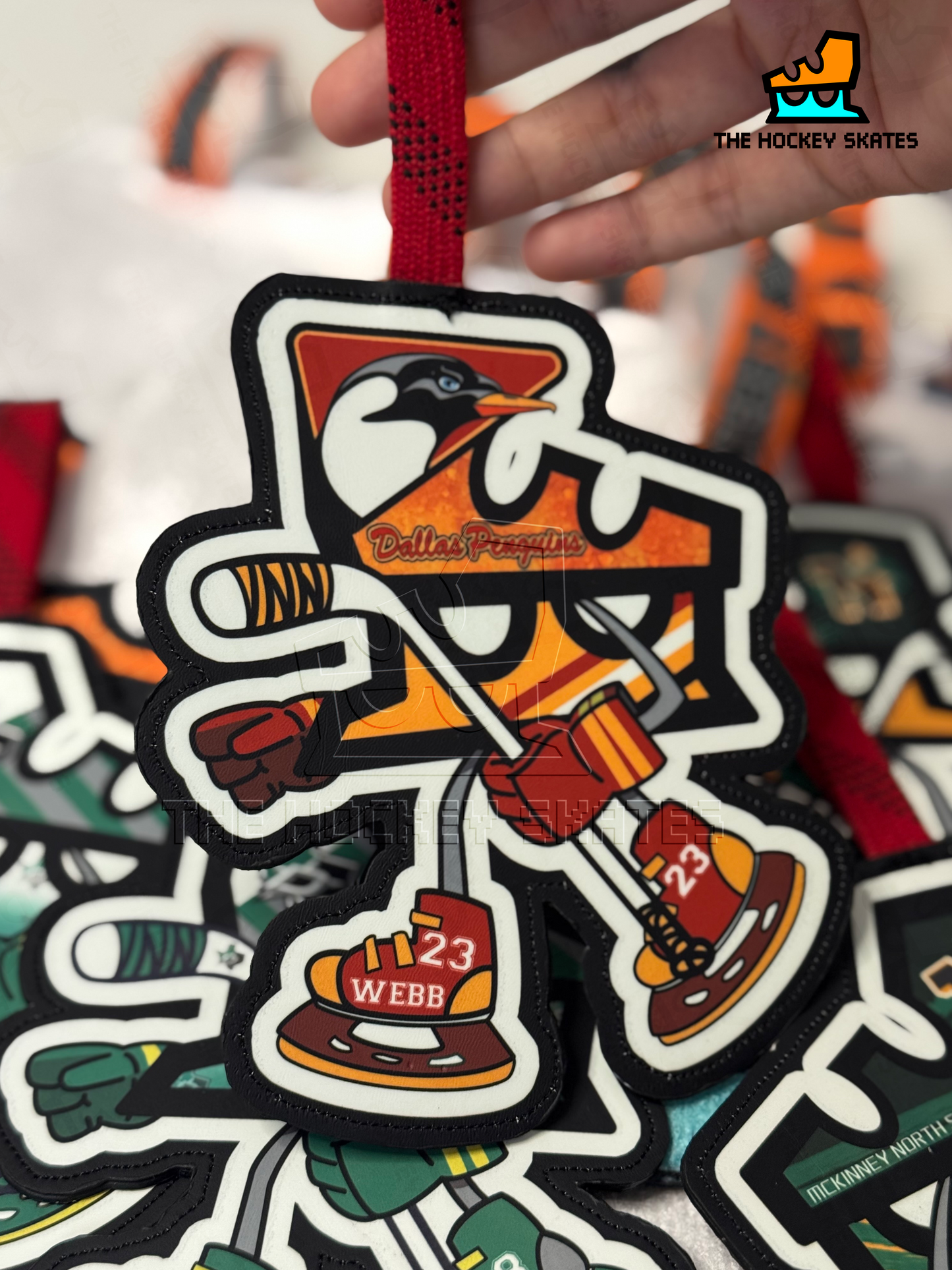 "Hockey Player" Hockey Bag Tag- EXCLUSIVE
