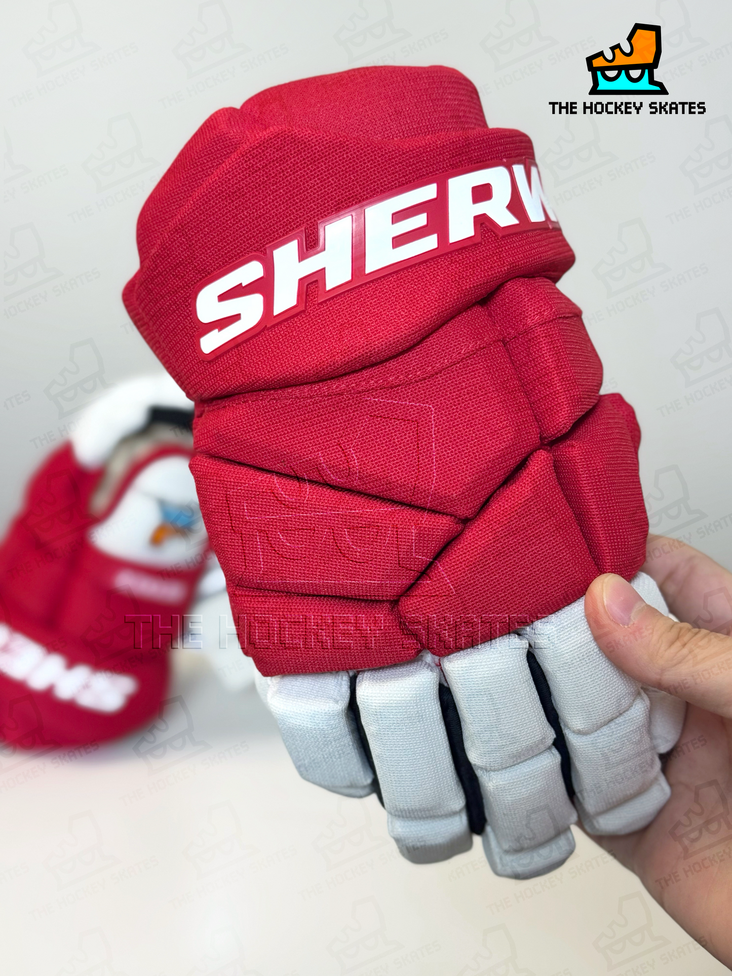 S25 Sherwood Morph Hockey Glove-Junior-Detroit Stadium Series