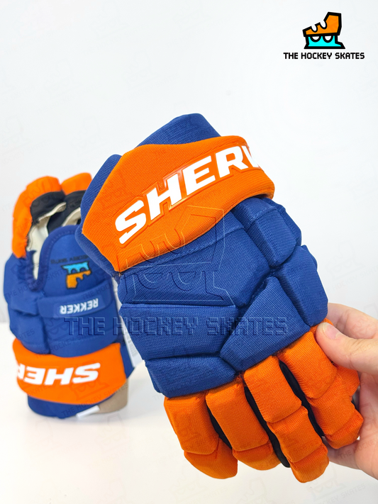 S25 Sherwood Morph Hockey Glove-Junior-Edmonton Oilers