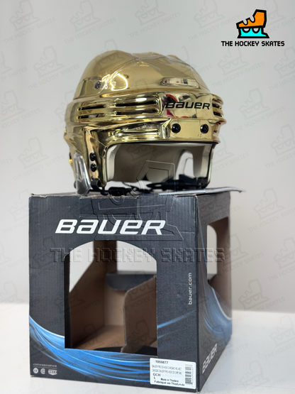 Bauer 4500 Hockey Helmet-Gold Chrome