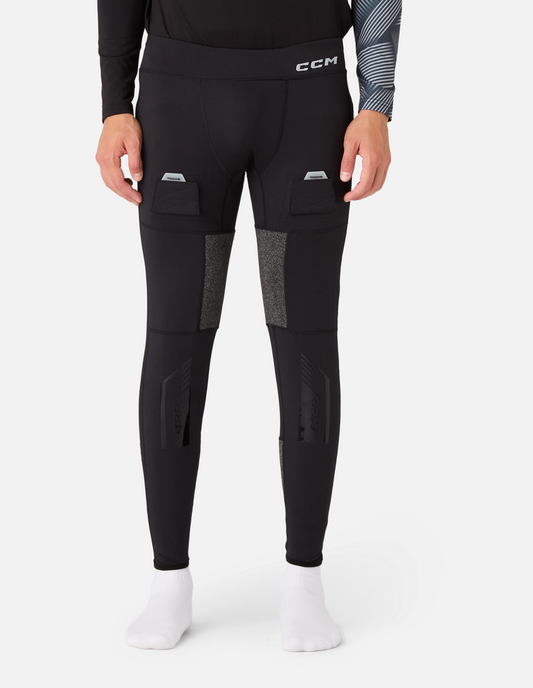 CCM Tacks Pro Cut Protection Baselayer Pant with Jock Junior