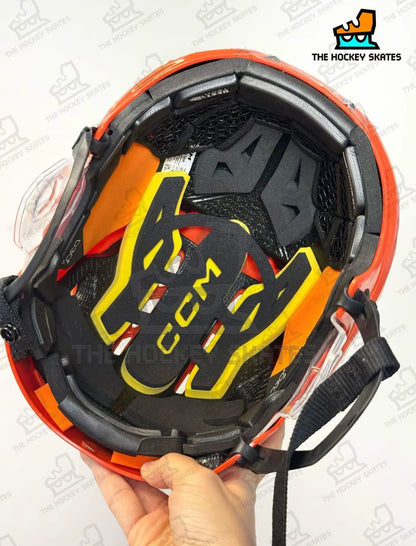 CCM Tacks 720 Hockey Helmet-Orange