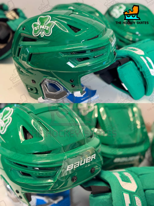 Bauer Re-Akt 150 Hockey Helmet - Green (St. Pats）