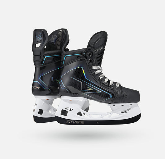 CCM Vizion Skates-Custom-Junior -Black Holders