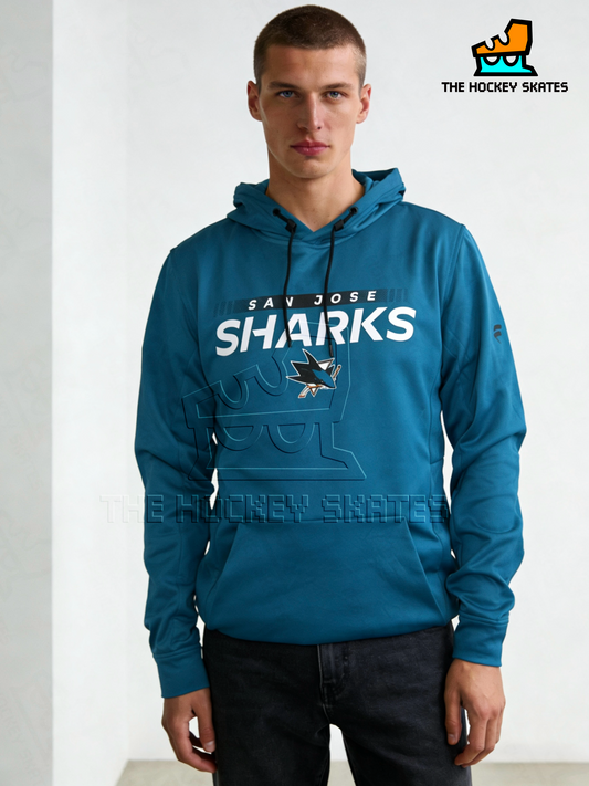San Jose Sharks Authentic Pro Hoodie-Team Issued