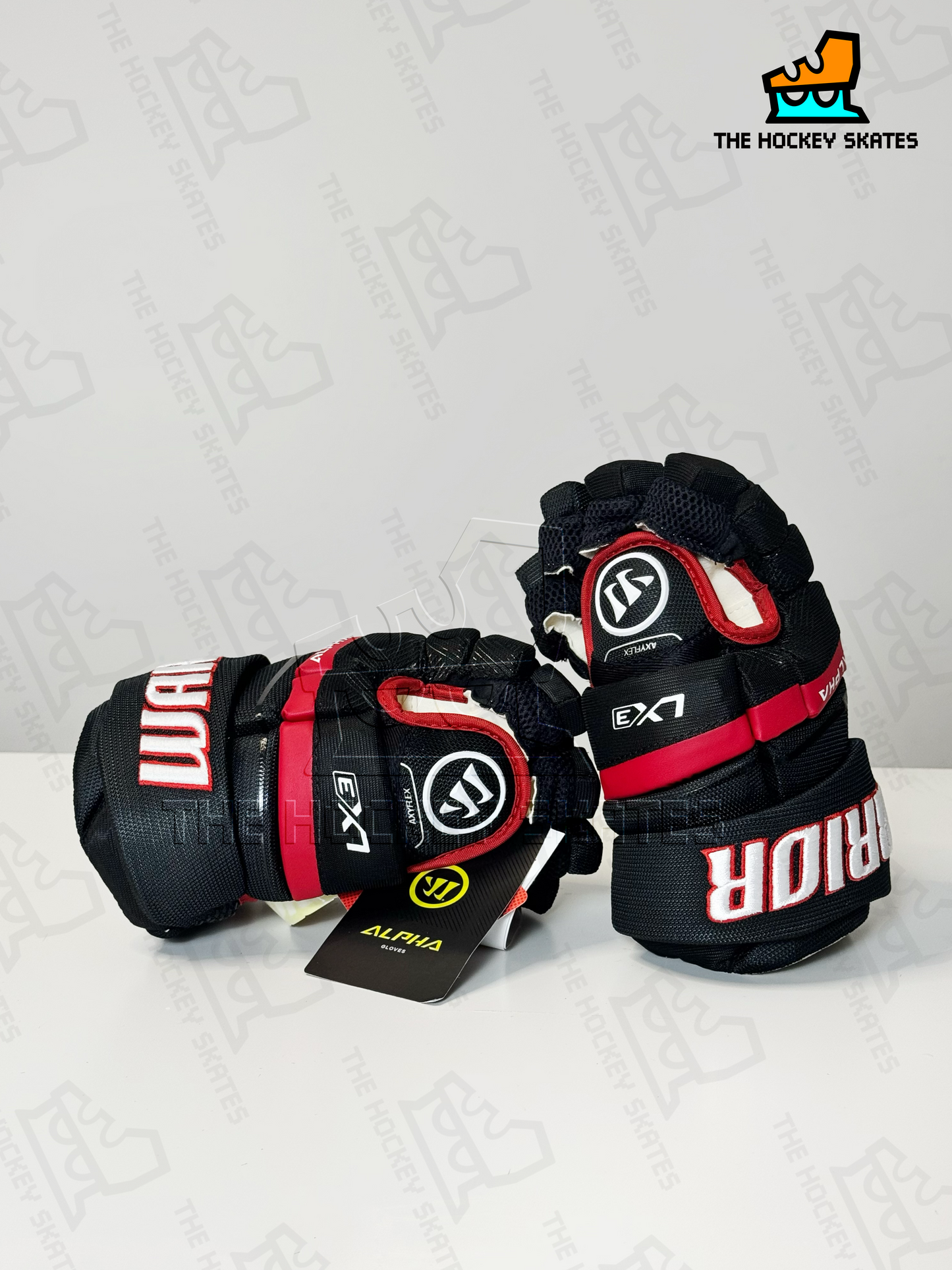 Warrior LX3 Pro Color Hockey Gloves-Junior-Chicago