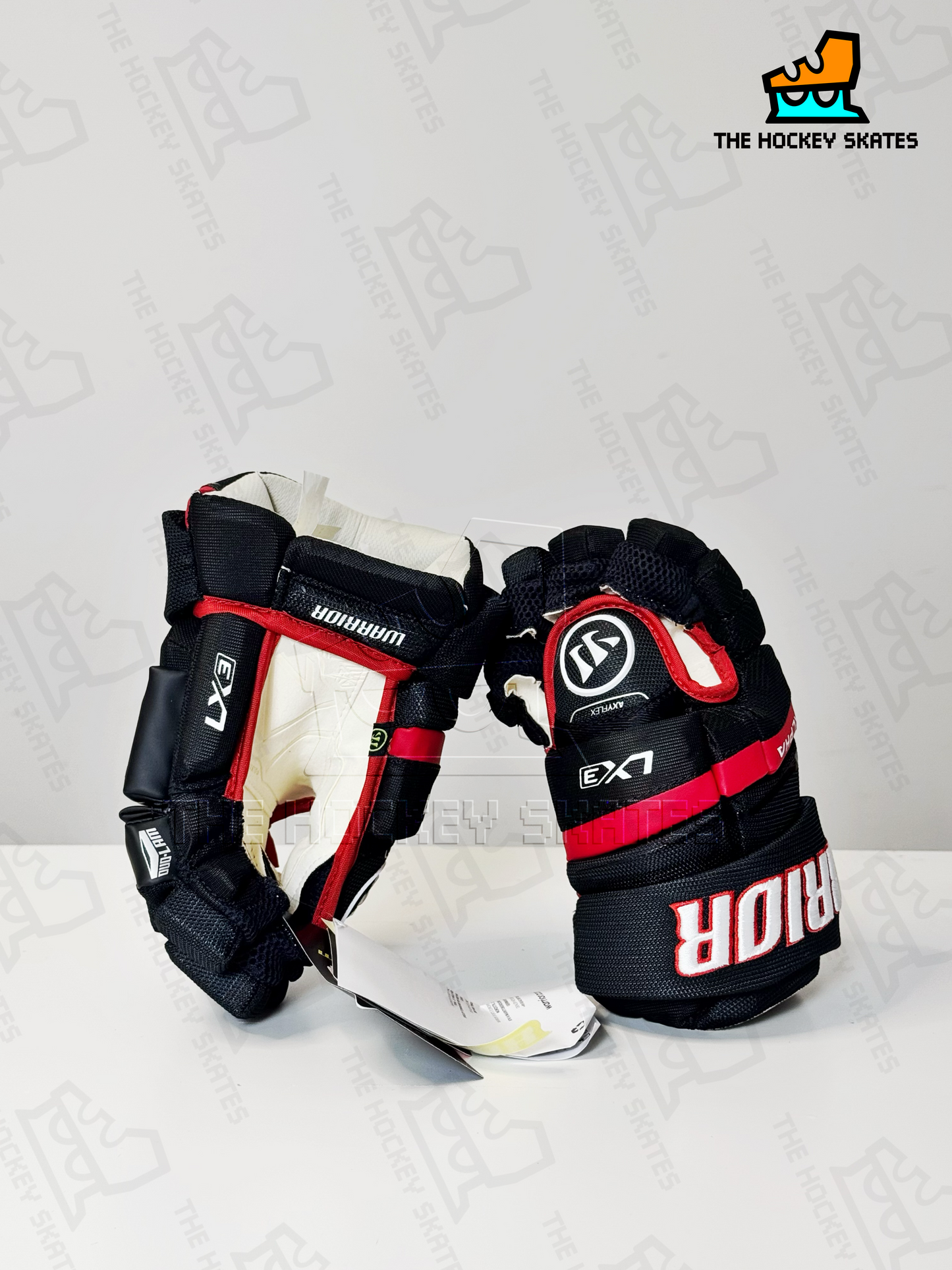 Warrior LX3 Pro Color Hockey Gloves-Junior-Chicago