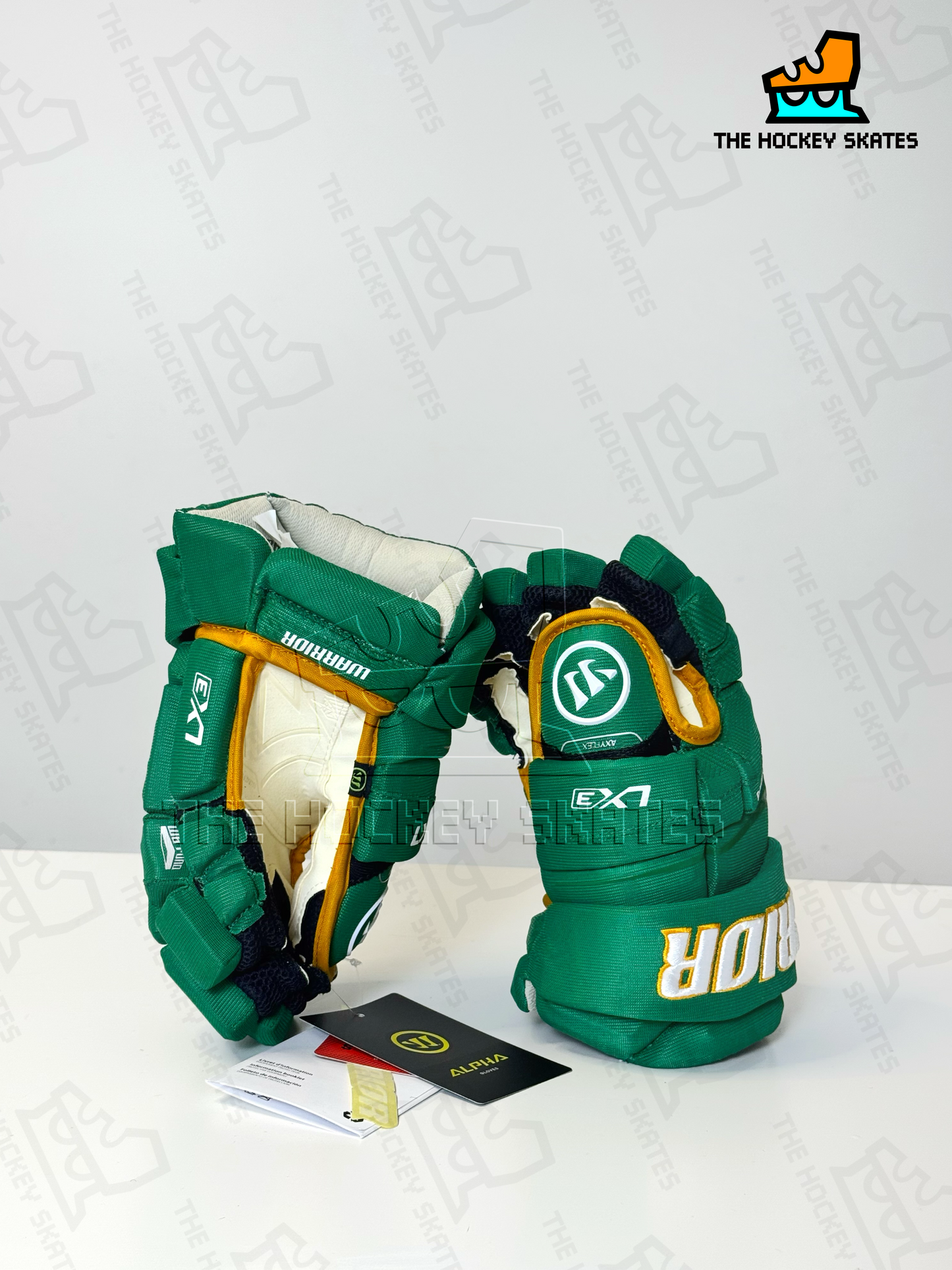 Warrior LX3 Pro Color Hockey Gloves-Junior-Wild Retro