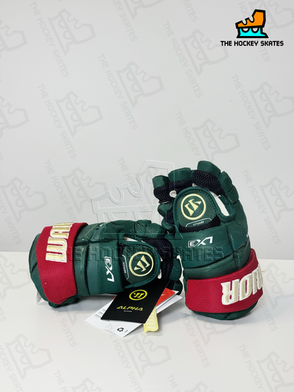 Warrior LX3 Pro Color Hockey Gloves-Junior-Wild