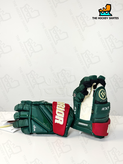 Warrior LX3 Pro Color Hockey Gloves-Junior-Wild