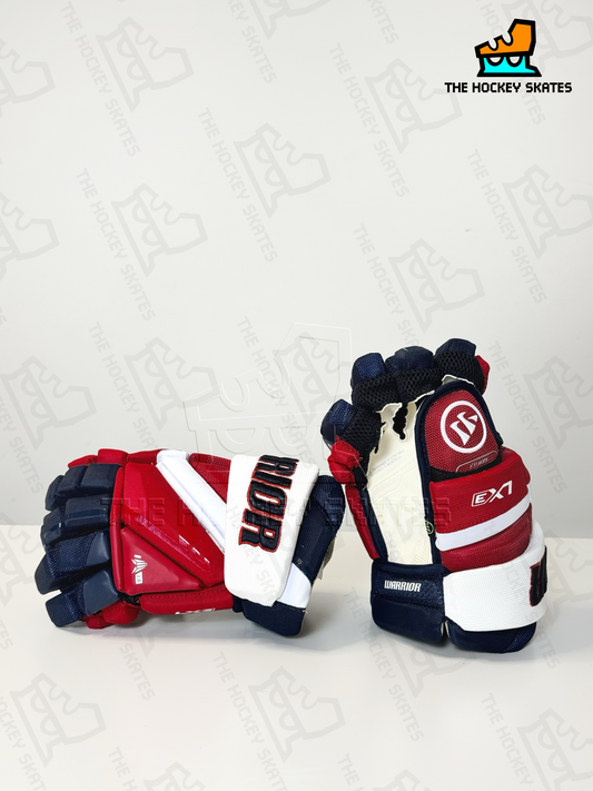 Warrior LX3 Pro Color Hockey Gloves-Junior-Washington Capitals